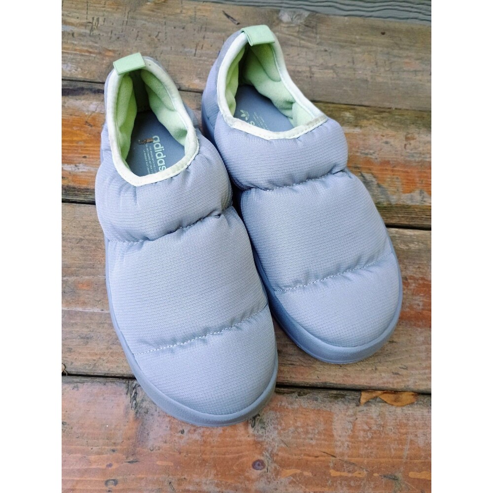 ADIDAS ORIGINALS PUFFYLETTE SLIP ON Casual Shoes GW9482 Gray U.S Men 7